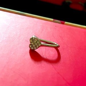 Fake nose ring #4 heart